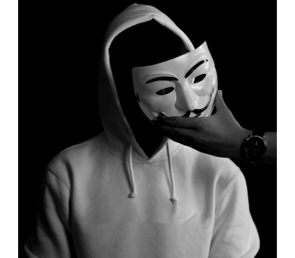 Mască Anonymous - Vendetta (Guy Fawkes)