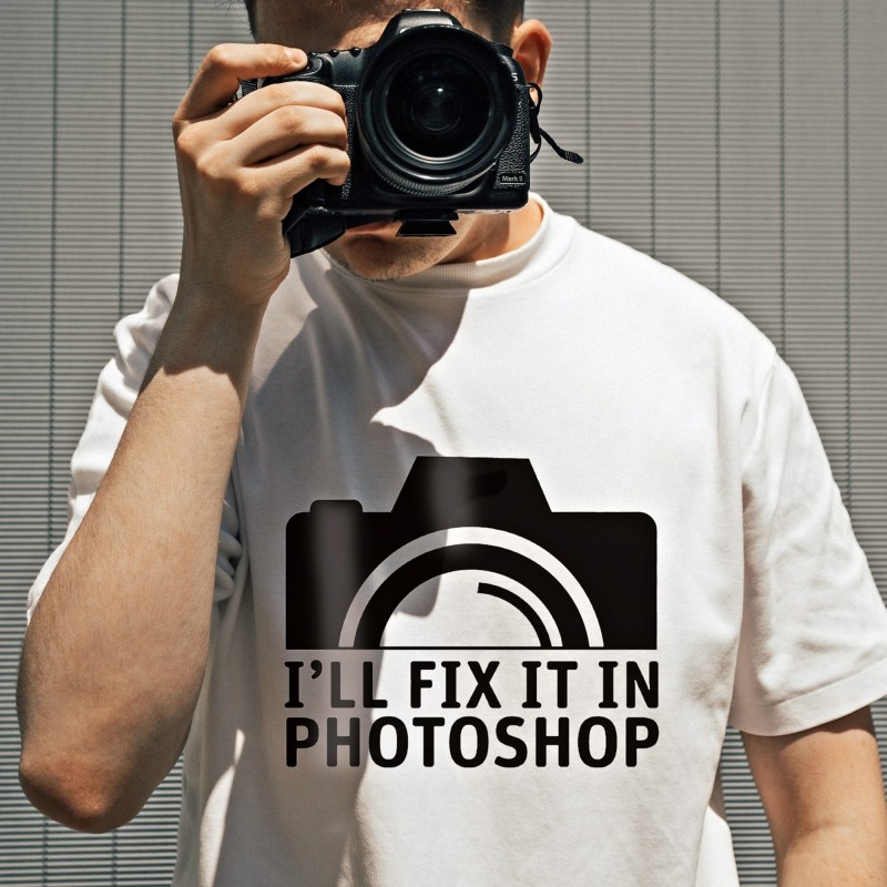 Tricou bărbați I'll Fix It In Photoshop