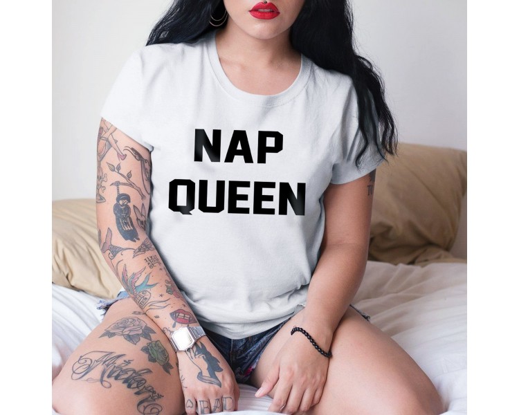 Tricou damă Nap Queen