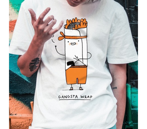 Tricou bărbați Gangsta Wrap