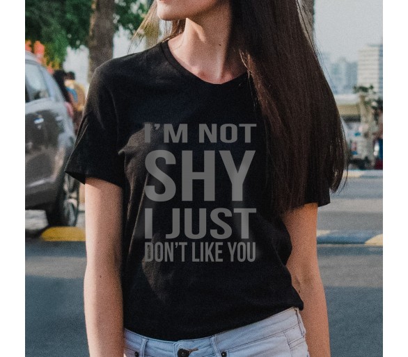 Tricou damă I'm Not Shy