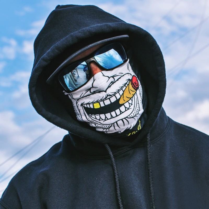 Face Shield/ cagulă/ mască tubulară Gangster